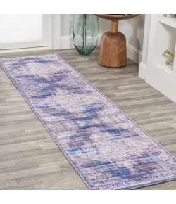 Jonathany Wsh107A WSH107A Blue Area Rug 2 ft. X 8 ft. Rectangle