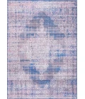 Regis Bohemian Medallion Washable Blue 4 ft. x 6 ft. Area Rug
