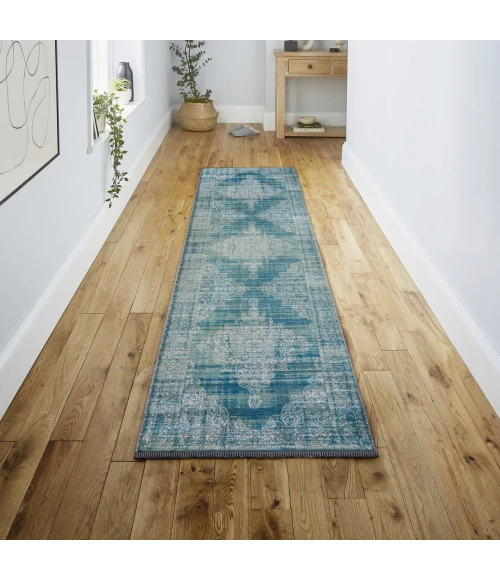 Jonathan Y WASHABLE Purple WSH107C 2ft. X 8ft. Rect. Rug