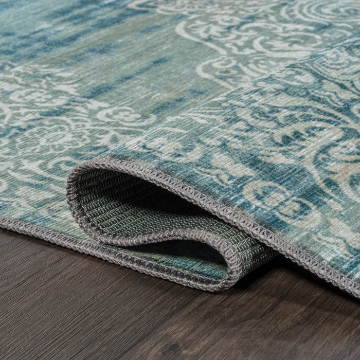 Jonathan Y WASHABLE Purple WSH107C 7ft.-10in. X 10ft. Rect. Rug