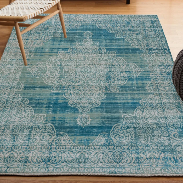 Jonathan Y WASHABLE Purple WSH107C 7ft.-10in. X 10ft. Rect. Rug