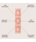 Jonathan Y WASHABLE Orange WSH108A 2ft. X 10ft. Rect. Rug