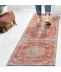 Jonathan Y WASHABLE Orange WSH108A 2ft. X 10ft. Rect. Rug