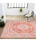 Jonathan Y WASHABLE Orange WSH109A 9ft. X 12ft. Rect. Rug