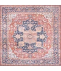 Jonathan Y WASHABLE Blue WSH109B 7ft.-10in. Square Rug