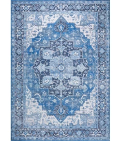Jonathany Wsh109B WSH109B Blue/Navy Area Rug 4 ft. X 6 ft. Rectangle
