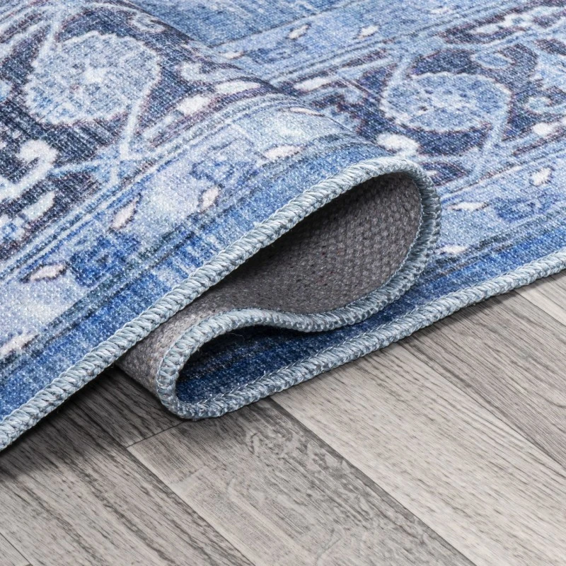 Jonathan Y WASHABLE Gray MDP100A 7ft.-10in. Square Rug