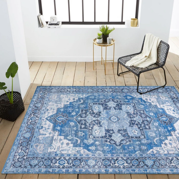 Jonathan Y WASHABLE Orange WSH300A 9ft. X 12ft. Rect. Rug