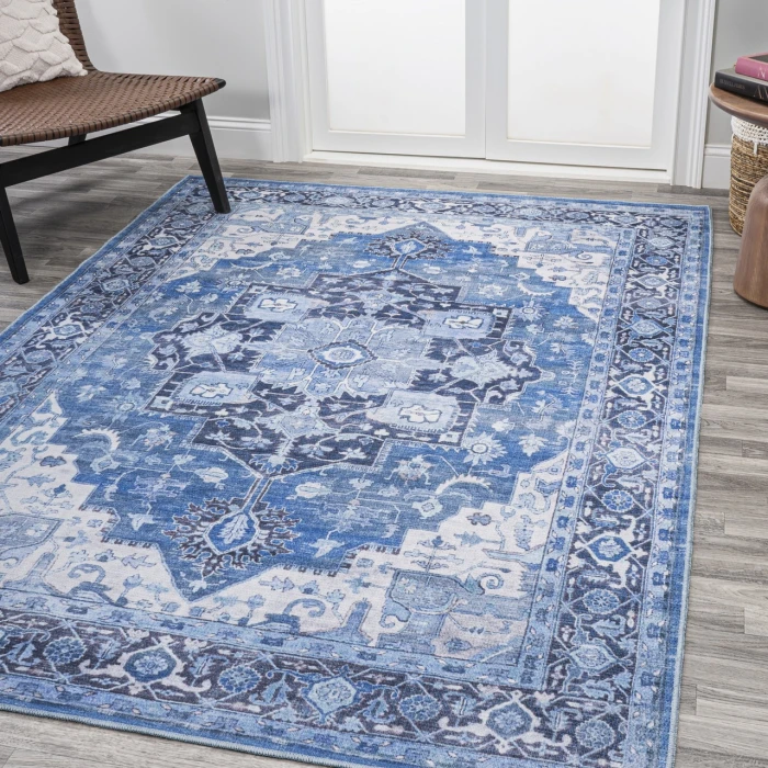 Jonathan Y WASHABLE Orange WSH300A 9ft. X 12ft. Rect. Rug