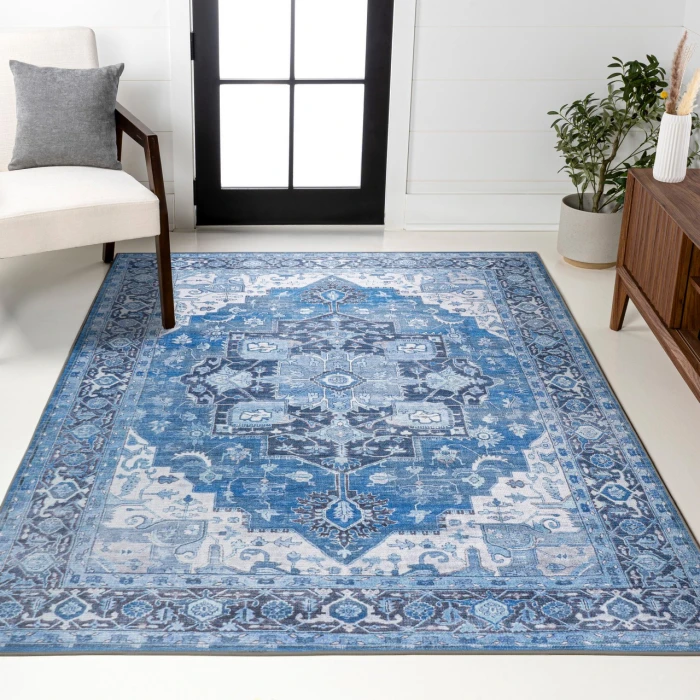 Jonathan Y WASHABLE Orange WSH300A 9ft. X 12ft. Rect. Rug