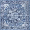 Jonathan Y WASHABLE Gray MDP100A 7ft.-10in. Square Rug