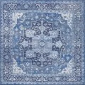 Jonathan Y WASHABLE Gray MDP100A 7ft.-10in. Square Rug