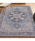Jonathan Y WASHABLE Blue WSH109C 3ft.-11in. X 6ft. Rect. Rug
