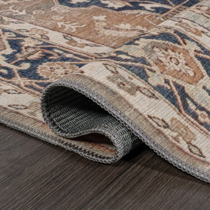 Jonathan Y WASHABLE Beige WSH109D 5ft.3in. X 7ft.7in. Rect. Rug