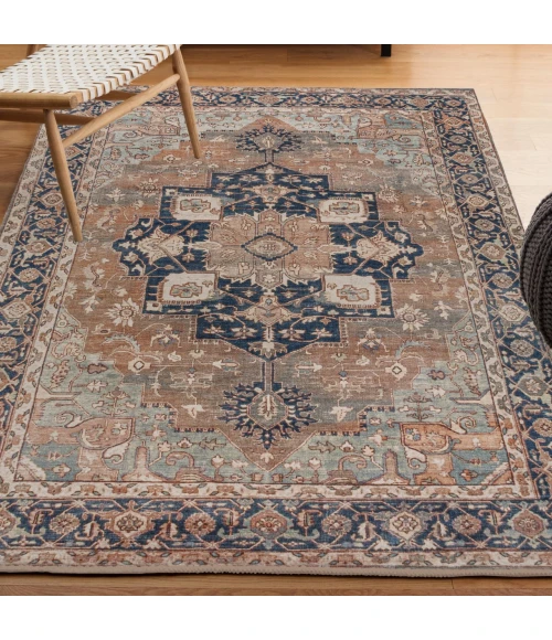 Jonathan Y WASHABLE Beige WSH109D 5ft.3in. X 7ft.7in. Rect. Rug