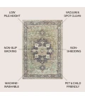 Jonathan Y WASHABLE Green WSH109E 3ft.-11in. X 6ft. Rect. Rug