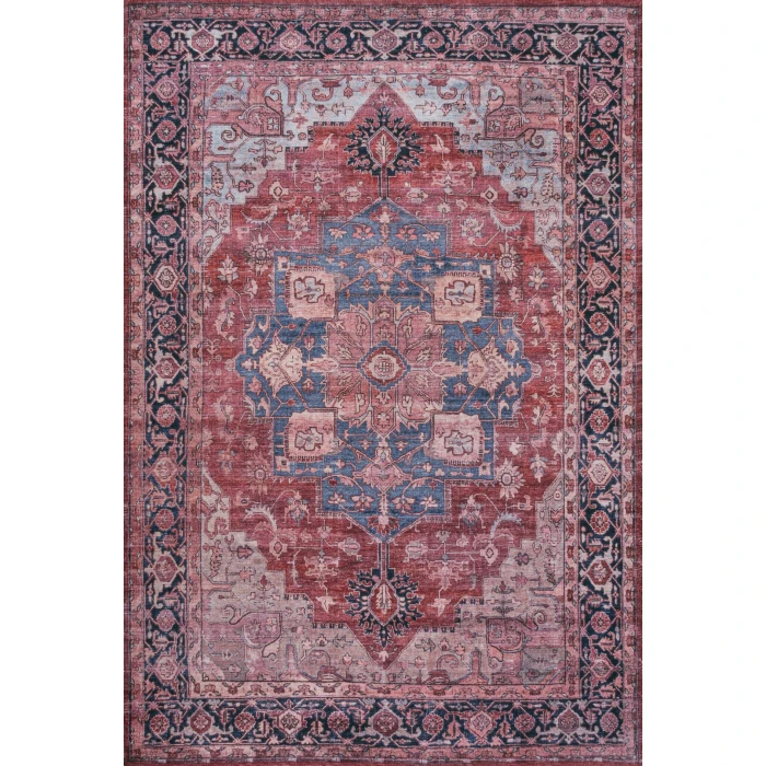 Jonathan Y WASHABLE Brown NFR100A 7ft.-10in. X 10ft. Rect. Rug