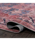 Jonathan Y WASHABLE Red WSH109F 2ft. X 8ft. Rect. Rug
