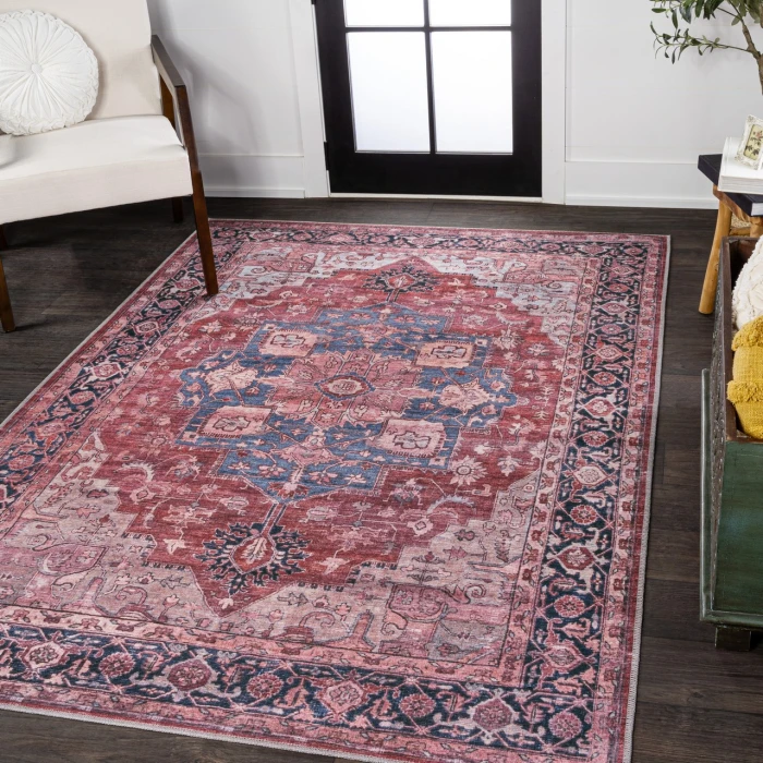 Jonathan Y WASHABLE Brown NFR100A 7ft.-10in. X 10ft. Rect. Rug