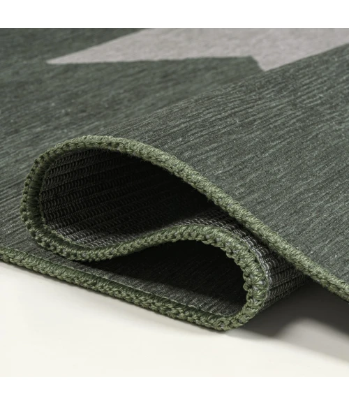 Jonathan Y WASHABLE Gray WSH110D 8ft.-10in. X 12ft. Rect. Rug