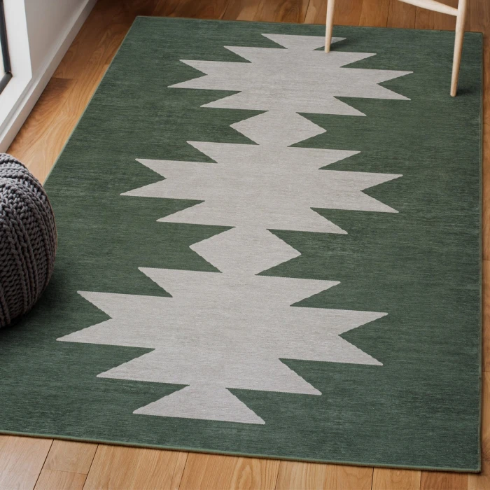 Jonathan Y WASHABLE Gray WSH110D 8ft.-10in. X 12ft. Rect. Rug