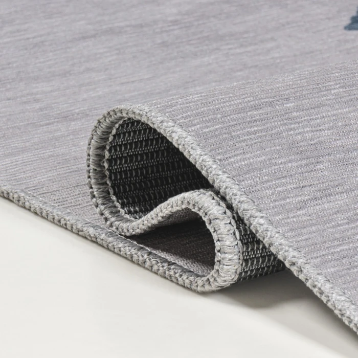 Jonathan Y WASHABLE Gray WSH110D 2ft.-11in. X 5ft. Rect. Rug