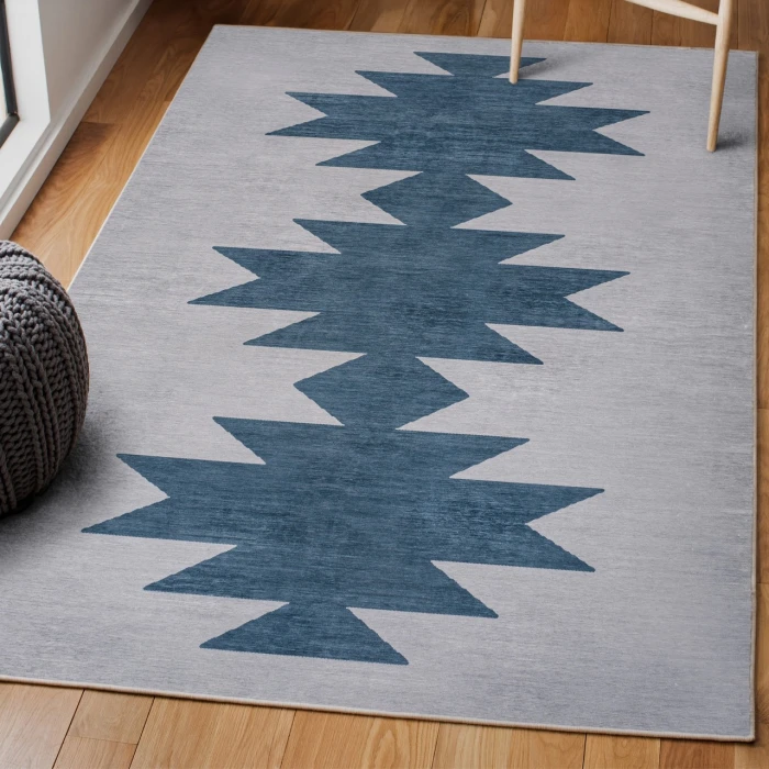 Jonathan Y WASHABLE Gray WSH110D 2ft.-11in. X 5ft. Rect. Rug