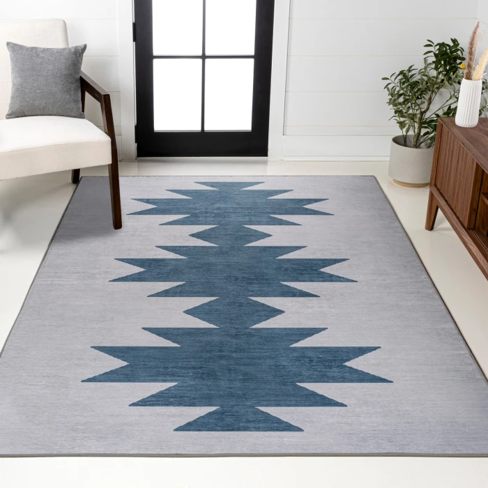 Jonathan Y WASHABLE Gray WSH110D 2ft.-11in. X 5ft. Rect. Rug