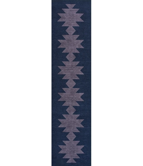 Jonathan Y WASHABLE Blue WSH110F 2ft. X 8ft. Rect. Rug