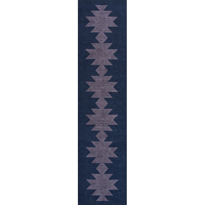Jonathan Y WASHABLE Blue WSH110F 2ft. X 8ft. Rect. Rug