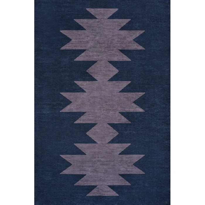 Jonathan Y WASHABLE Blue WSH110F 2ft.-11in. X 5ft. Rect. Rug