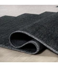 Adriel Geometric Tribal Medallion Machine-Washable Black/Cream 2 ft. x 8 ft. Runner Rug
