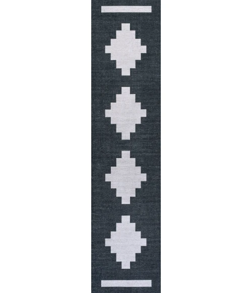 Jonathan Y WASHABLE Blue WSH111B 2ft. X 8ft. Rect. Rug