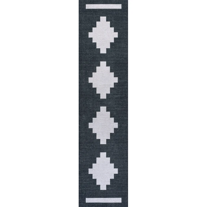 Jonathan Y WASHABLE Blue WSH111B 2ft. X 8ft. Rect. Rug