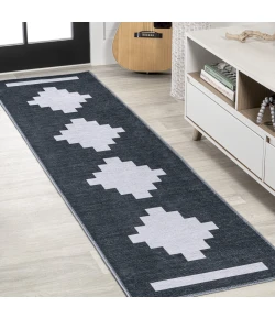 Jonathan Y WASHABLE Blue WSH111B 2ft. X 8ft. Rect. Rug