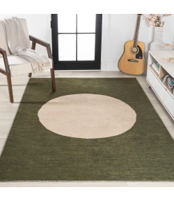 Jonathany Wsh113B WSH113B Green/Cream Area Rug 8 ft. 10 in. X 12 ft. Rectangle