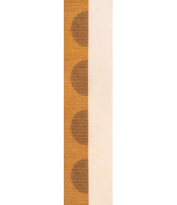 Jonathany Wsh114A WSH114A Brown/Cream/Terracotta Area Rug 2 ft. X 8 ft. Rectangle