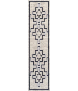 Jonathany Wsh115A WSH115A Ivory/Dark Gray Area Rug 2 ft. X 8 ft. Rectangle