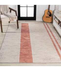 Jonathany Wsh116A WSH116A Ivory/Peach Area Rug 8 ft. 10 in. X 12 ft. Rectangle