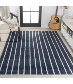 Jonathany Wsh119A WSH119A Navy/Gray Area Rug 8 ft. 10 in. X 12 ft. Rectangle