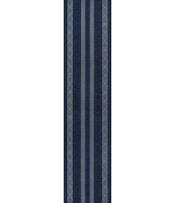 Jonathany Wsh120A WSH120A Navy/Gray Area Rug 2 ft. X 8 ft. Rectangle