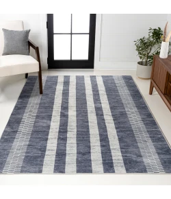Jonathan Y WASHABLE Gray WSH122C 2ft.-11in. X 5ft. Rect. Rug