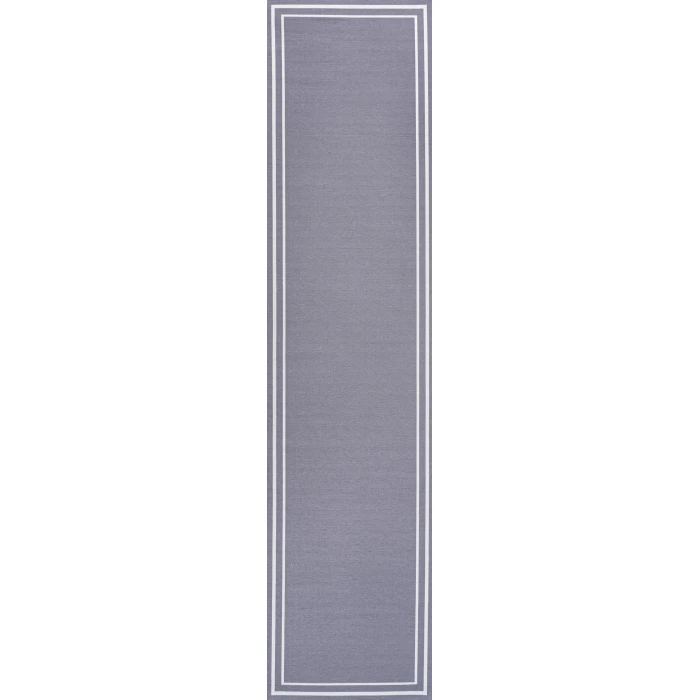 Jonathan Y WASHABLE Gray WSH125A 2ft. X 8ft. Rect. Rug