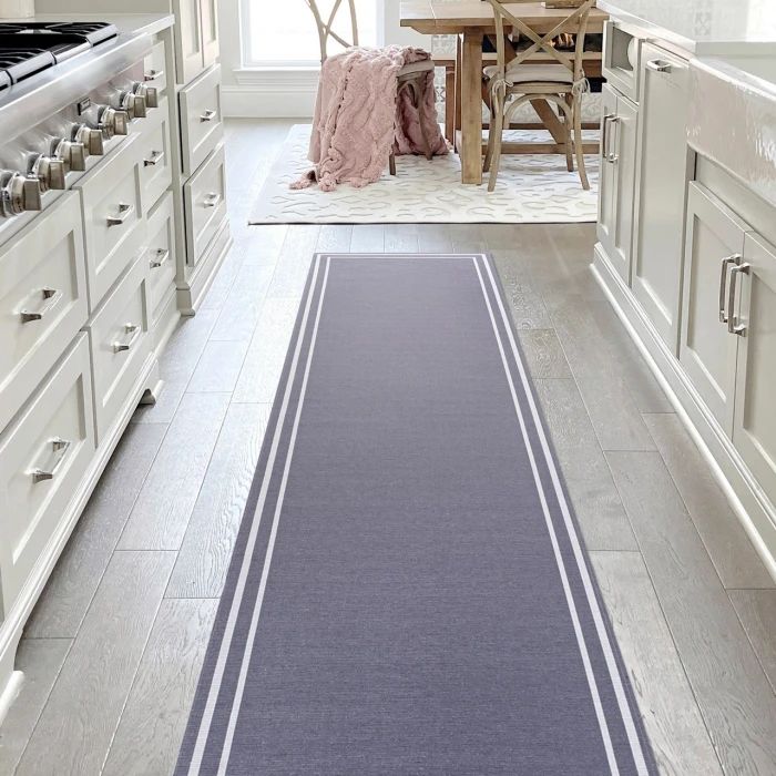 Jonathan Y WASHABLE Gray WSH125A 2ft. X 8ft. Rect. Rug