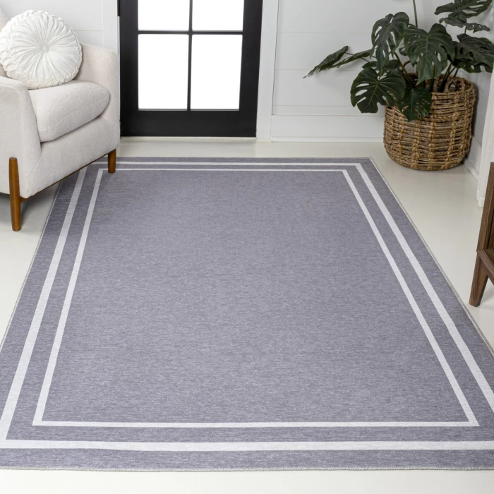 Jonathan Y WASHABLE Gold WSH126B 8ft.-10in. X 12ft. Rect. Rug