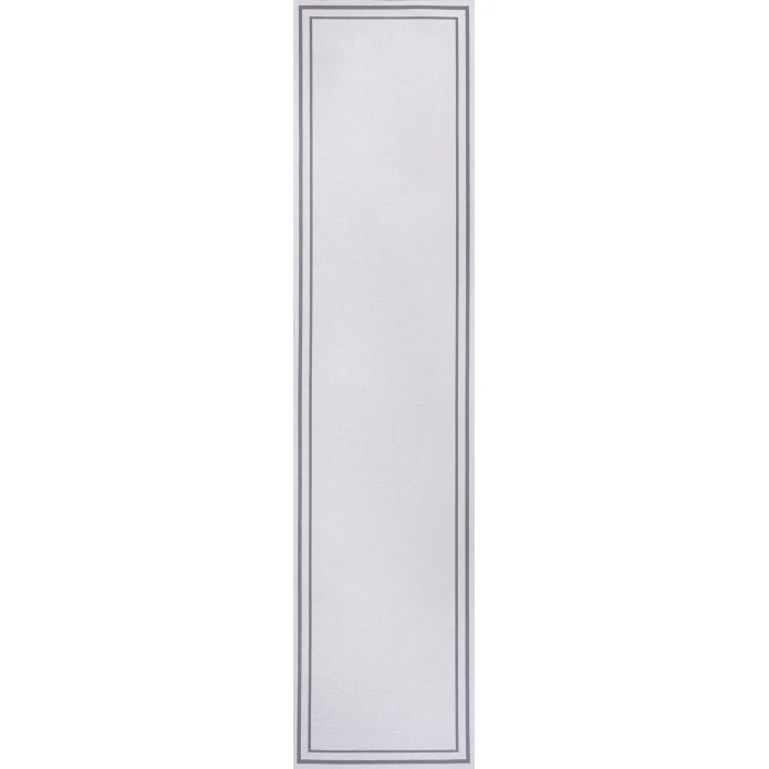 Jonathan Y WASHABLE White WSH125B 2ft. X 8ft. Rect. Rug