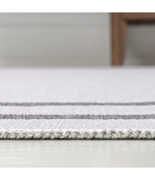 Jonathan Y WASHABLE White WSH125B 2ft. X 8ft. Rect. Rug