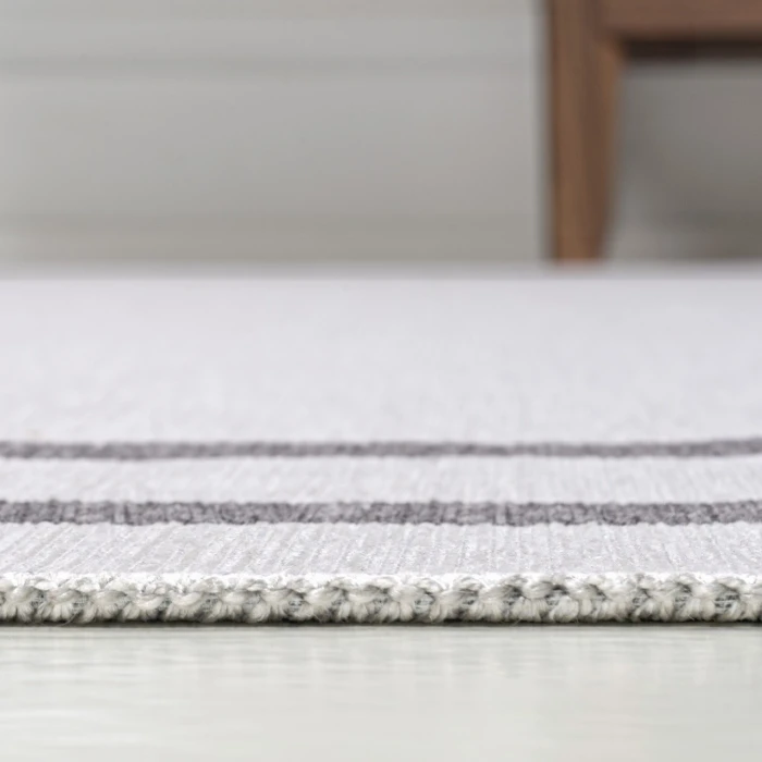 Jonathan Y WASHABLE White WSH125B 7ft.-10in. X 10ft. Rect. Rug