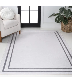 Jonathan Y WASHABLE White WSH125B 7ft.-10in. X 10ft. Rect. Rug