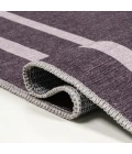 Jonathan Y WASHABLE Purple WSH125C 2ft. X 8ft. Rect. Rug